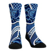 Unisex Rock Em Socks Memphis Grizzlies Ball Pattern Crew Socks