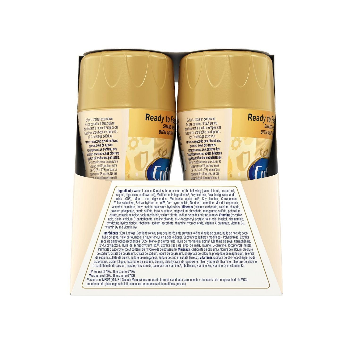 NeuroPro™, Baby Formula, 0-12 months, Ready to Feed Bottles,  237mL x 6ct, 237ml x 6ct