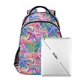 thumbnail image 7 of FORMRS Kids School Backpack Elementary Student Unisex Travel Bookbag with Reflective Stripes, Gradient Starfish Pattern, 7 of 7