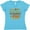Aqua, variant on Inktastic Football Turkey and Pie Women's V-Neck T-Shirt