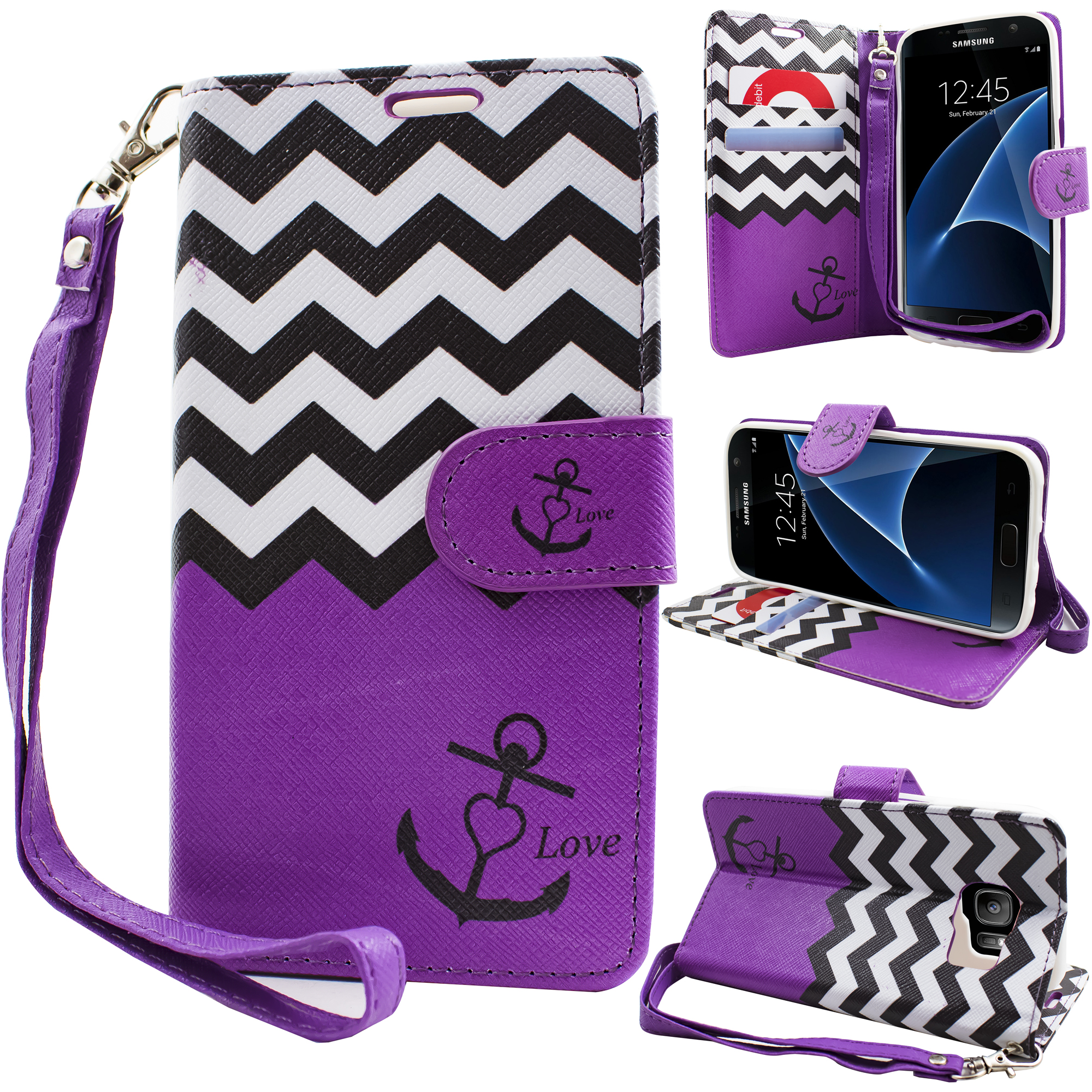 Colorful　BRIEFING ネイビー MOBILE POUCH for 5.1