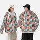 thumbnail image 4 of Fotbe Colorful Checkered Chaqueta con Protección Solar UPF 50+ para Hombre y Mujer, Camisa con Capucha y Bolsillos-Large, 4 of 7