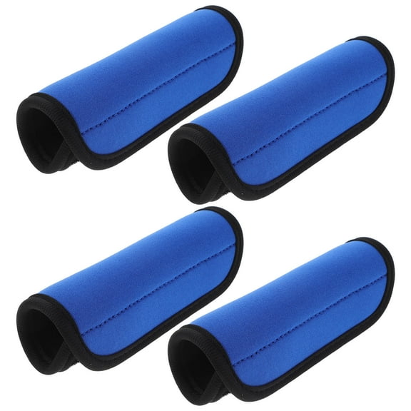 UPOUART 4Pcs Anti Slip Blue Workout Grips for Pull Up Bars Barbells and Strength Training