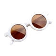 thumbnail image 1 of SUNSIOM Lunettes de Soleil pour Enfants, Lunettes Rondes Rétro de Loisirs pour Nourrisson, 1 of 3