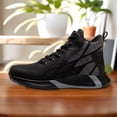 thumbnail image 4 of Botas Seguridad Zapatos Alta Punta Acero para Hombres Livianos Sin Deslizamiento, 4 of 9