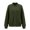 Army Green, variant on Womens Corduroy Bomber Jacket Lightweight Casual Ribbed Crew Neck Long Sleeve Zip Front Jacket Coats Comfort Loose Fit Short Layering Outerwear with Pockets