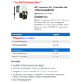 thumbnail image 2 of A/C Compressor Kit - Compatible with 1990 Chevy K2500, 2 of 2