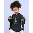 thumbnail image 2 of Buon Ferragosto Cool Ananas Hoodie Juniors -Image by Shutterstock,  Large, 2 of 4
