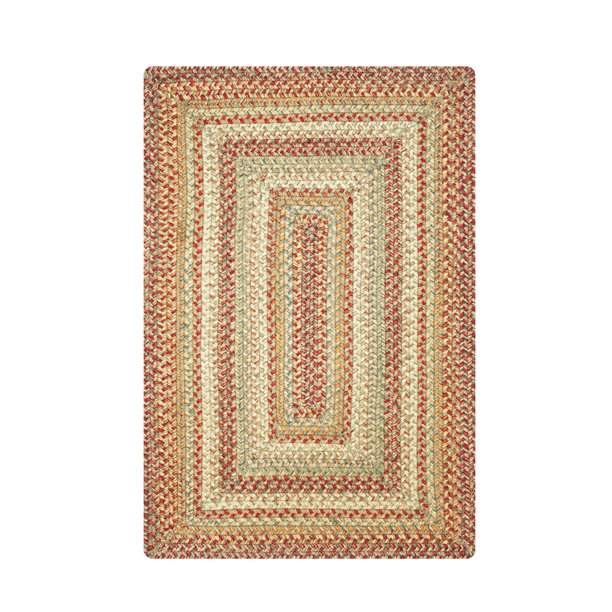 Homespice 8' x 10' Rect. Harvest Jute Braided Rug