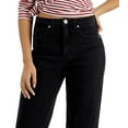thumbnail image 3 of Style & Co. Womens Petites Denim Dark Wash Mom Jeans, 3 of 7
