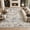 Blue/Brown, variant on MICGEEK 8x10 Washable Area Rugs for Living Room, Modern Abstract Printed Rug, Vacuum-Friendly, Non Slip Indoor Rug for Bedroom Dining Room Home Decor Carpet, Brown