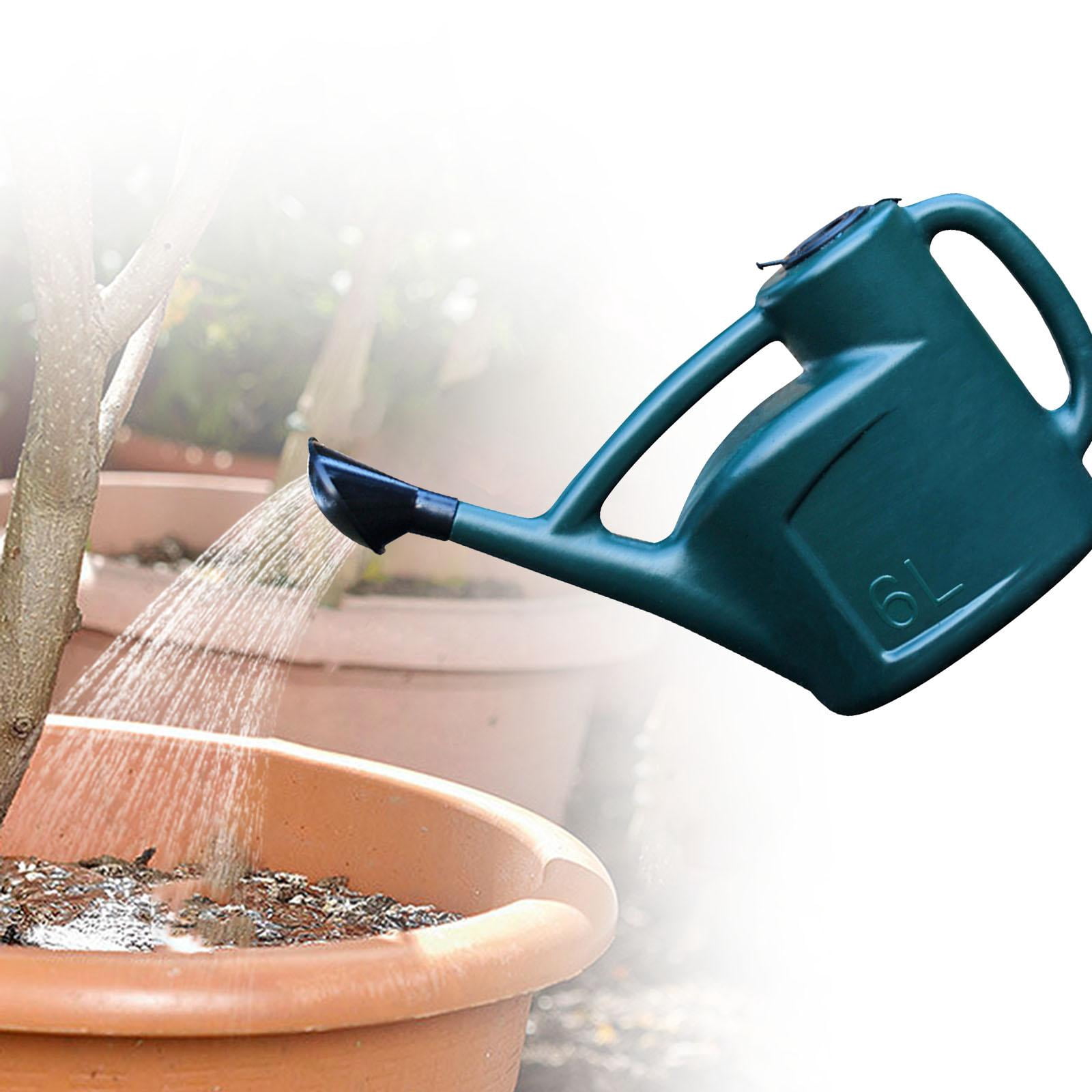 simhoa Garden Watering Can for Outdoor Plant,Watering Sprinkler Pot with Long Spout,Removable Sprinkler Head for House Flower,Plants 6L