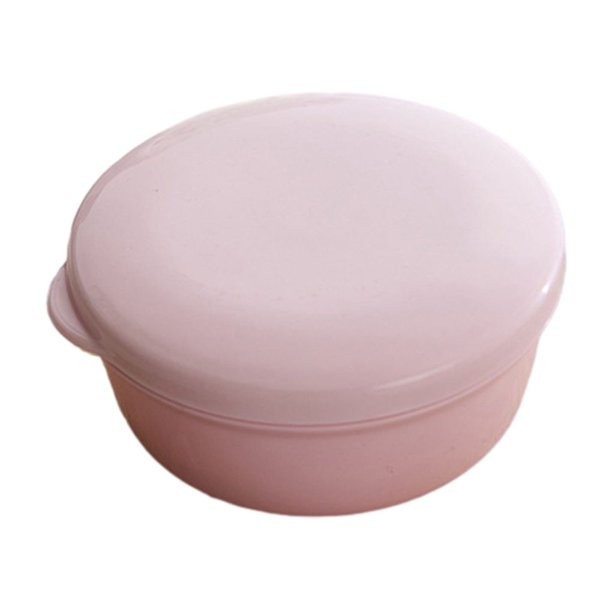 Caja de jabón portátil Advancent rosa, soporte de jabón duradero, caja de almacenamiento