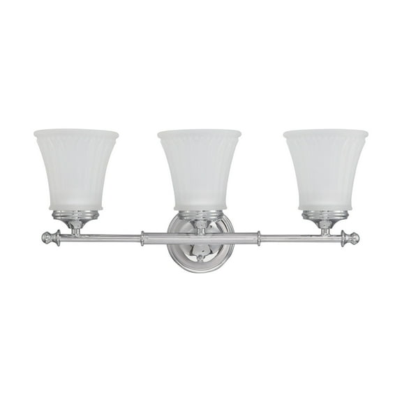 Nuvo Wall Fixture,3L,Vanity,Chrome 60-4263