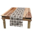 thumbnail image 1 of Vintage Table Runner, Modernized Leaves Inspired Ornaments Damask Style Art Pattern, Dining Room Kitchen Rectangular Runner, 3 Sizes, by Ambesonne, 1 of 2