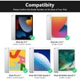 thumbnail image 2 of 360° Rotatable Keyboard Case with 10-Color Backlit Keys for 9.7" iPad 5th/6th Gen, iPad Air 1st/2nd Gen & iPad Pro 9.7-inch，Black, 2 of 12