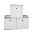 thumbnail image 3 of PromanProducts ST16721 Fabric Bin - White, 3 of 4