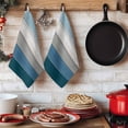 thumbnail image 6 of Blue Ombre Wooden Kitchen Towels Set of 1, Farmhouse Retro Wood Gradient Absorbent Dish Towels for Kitchen, Microfiber Hand Towel, Quick Drying Tea Towel for Cleaning Decorative Dishcloths, 6 of 7