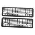 thumbnail image 3 of 2 cubiertas de ventilación negras de repuesto directo para el asiento trasero, protector de rejillas, accesorios interiores de coche para el modelo Y., 3 of 8