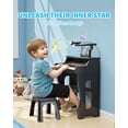 thumbnail image 4 of Teclado y piano de juguete Poiacmvoia de 37 teclas para niños con micrófono, 4 of 9