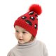 thumbnail image 3 of Gorros de invierno para bebés y niños pequeños, gorros gruesos de punto para niñas, gorros cálidos para bebés, gorros de esquí para recién nacidos, gorros para niños y mujeres., 3 of 3