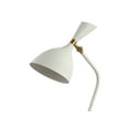 thumbnail image 2 of JONATHAN Y Albert 21.5" Iron Retro Mid-Century LED Table Lamp, White/Gold, JYL9065B, 2 of 5