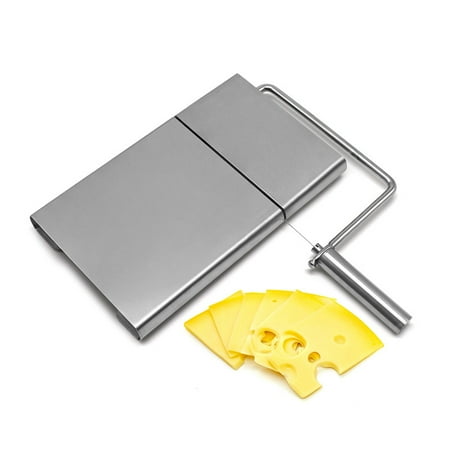 

Pinshui Stainless Steel Cheese Cutter Multipurpose Easy to cut Durable for Cutting Cheese Vegetables Sausage New