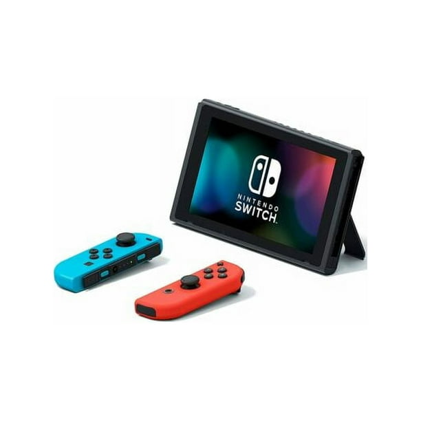 Restored Nintendo Switch 32GB Console Neon Red & Neon Blue Joy-Con