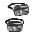 thumbnail image 7 of BadPiggies Clear Fanny Pack for Women Men, Stadium Approved Waist Pack with Adjustable Strap for Travel Concerts Sporting Event, 7 of 7