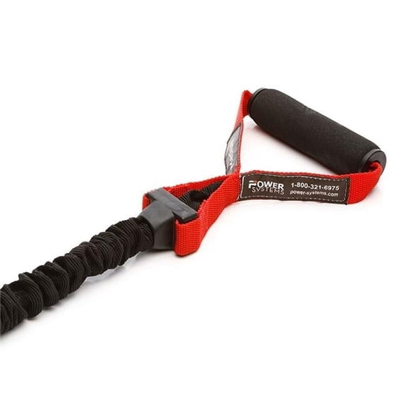 Power Systems 84482 48 in. Power Systems Covered Resistance Tubing, Red - Medium