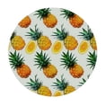 thumbnail image 2 of Acheng  Pineapple Tablecloth for Party Decoration, Fruit Tablecloth for Aloha Tropical Summer Beach Birthday Cocktail Party Supplies 60x60in, 2 of 7