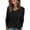 Black#01, variant on Oversized Sweaters for Women V Neck Long Sleeve Knit Fall Sweaters Pullover Tops Womens Casual Solid Loose Fits Lightweight Long Sleeve Plus Size Sweater Blouse Fall Winter Clothes