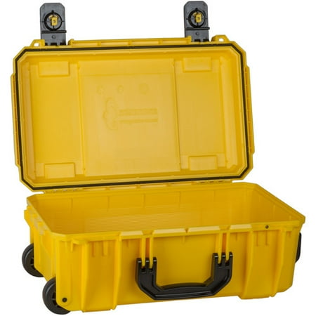 - Seahorse SE830 Case with Telescoping Handle without Foam (Safety Yellow)