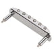 thumbnail image 2 of Cordal de puente de guitarra, Puente de guitarra eléctrica 6 Cordal de guitarra eléctrica Puente de guitarra de metal construido para precisión, 2 of 8