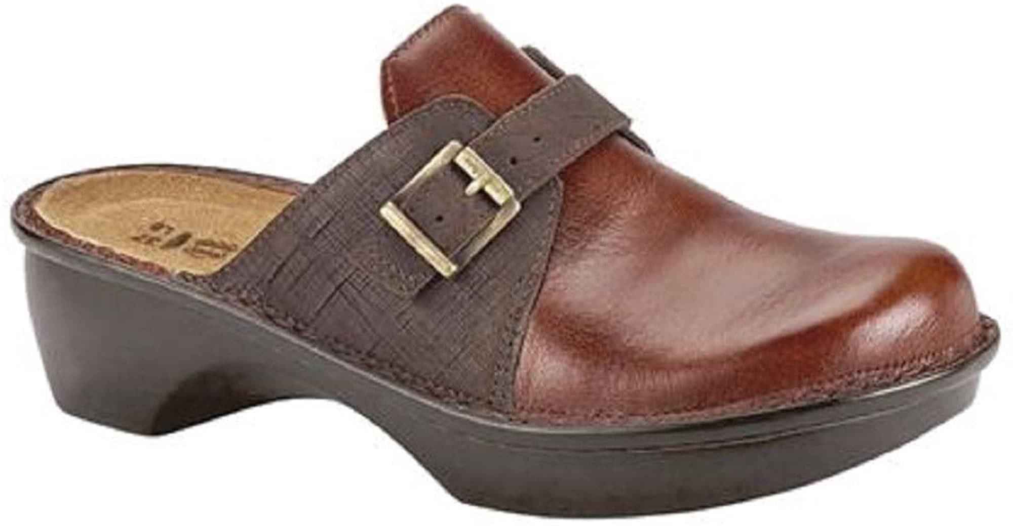 Naot Women's Memphis Clog – Comfort Slip-On With Anatomic Cork Footbed & Suede Wrap