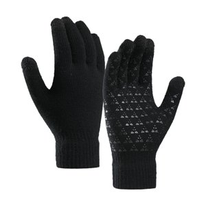 Yaruuzi Winter Gloves Women Cycling Gloves Knit Gloves Riding Gloves Warming Gloves Thermal Gloves Bike Gloves with Touchscreen Fingers Adult Winter Gloves Winter Gloves Work Gloves