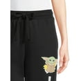 thumbnail image 4 of Star Wars Junior's Baby Yoda Graphic Print Joggers, 4 of 5