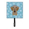 thumbnail image 1 of Snowflake Wirehaired Dachshund Leash & Key Holder, 1 of 1