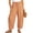 21# Brown, variant on Women’s Striped Wide Leg Palazzo Harem Pants 2026 Summer Drawstring Baggy Lounge Beach Travel Trousers with Pockets 21# Green M