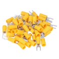 thumbnail image 4 of Conector de cable tipo U con pala aislada, 1210 AWG, crimpado de cable SV5.54, amarillo, paquete de 50, 4 of 5