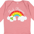 thumbnail image 4 of Inktastic Irish Princess St Patricks Day Rainbow Girls Long Sleeve Baby Bodysuit, 4 of 5
