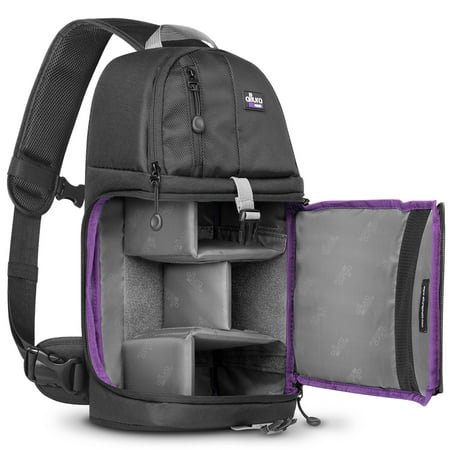 Altura Photo Camera Sling Backpack Bag for DSLR and Mirrorless Cameras (Canon Nikon Sony (Best Budget Dslr Camera Bag)