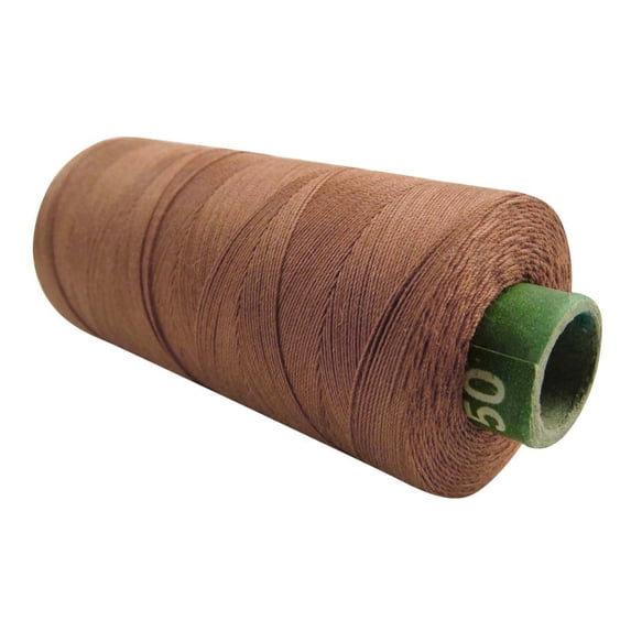 IBA Indianbeautifulart Brown 20 Pcs Quilting Sewing Supplies Spun New Wholesale Polyester Thread Spool