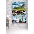 thumbnail image 3 of Assateague Island, Maryland, Montage (36x54 Giclee Gallery Art Print, Vivid Textured Wall Decor), 3 of 3