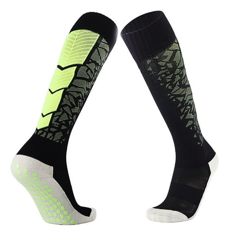 Stockings for Women Lingerie plus Size 4 Stockings Adult Soccer Socks Color Blocking Long Comfortable Breathable Non Sole Sports Style