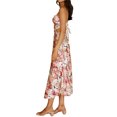 thumbnail image 3 of Txlixc Mujer Sexy Ahueca Hacia Fuera Maxi Vestido Spaghetti Straps Lace Up Bodycon Elegante Noche Fiesta Club Wear Midi Vestido Txlixc Casual, 3 of 6