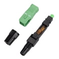 thumbnail image 1 of SC Optic Fiber Connector, Embedded Optic Fiber Quick Fast Connector Connecting Adapter for FTTH Industrial Electrical Fibre, Fiber Optic Connectors, 1 of 8