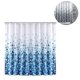 thumbnail image 2 of 2025 Shower Curtain Waterproof Anti-mold Shower Curtain Made Of Polyester Fabric. Washable Bathtub Curtain With 12 Shower Curtain Rings, 2 of 5