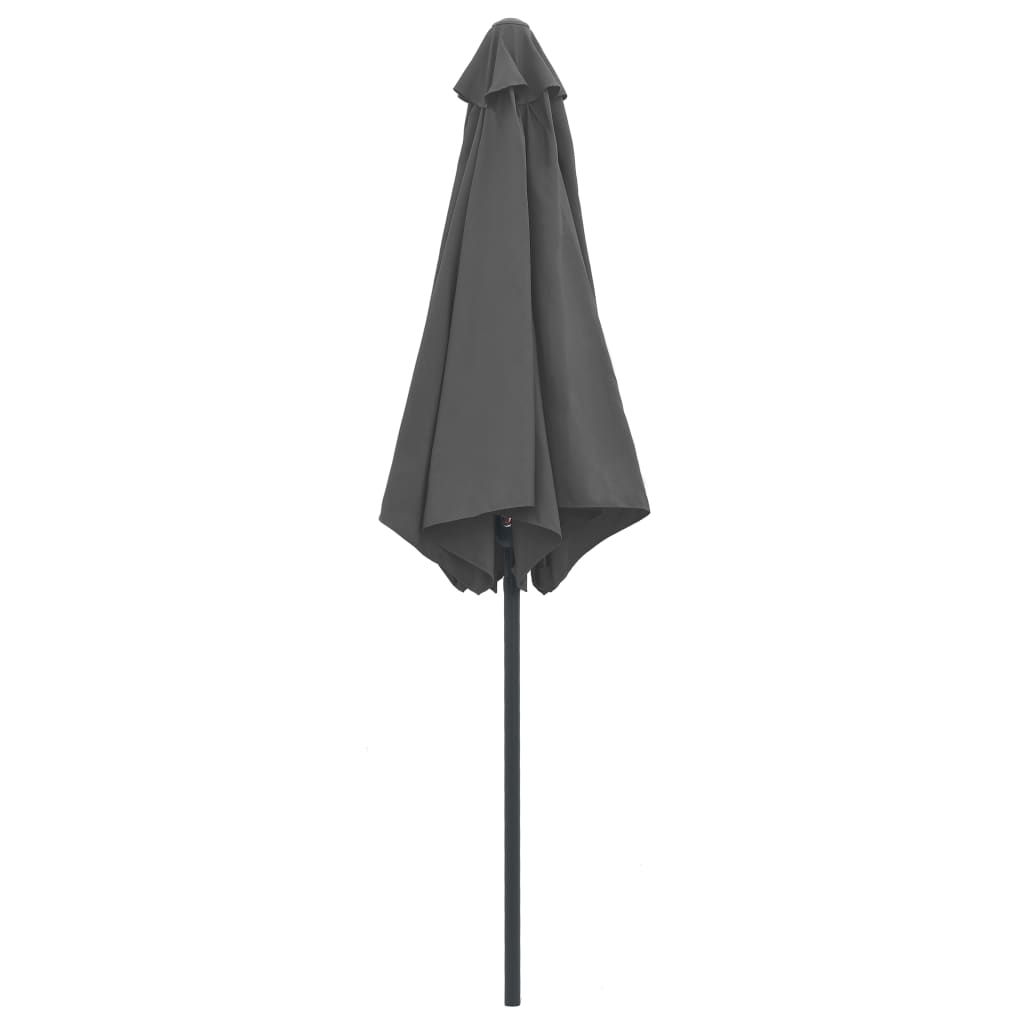 TIMPCV Outdoor Parasol with Aluminum Pole 106.3