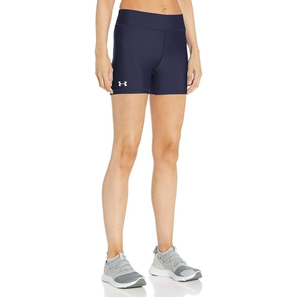 Shorts Under Armour Team Shorty 4 para Mujer en Azul Marino Talla Mediana